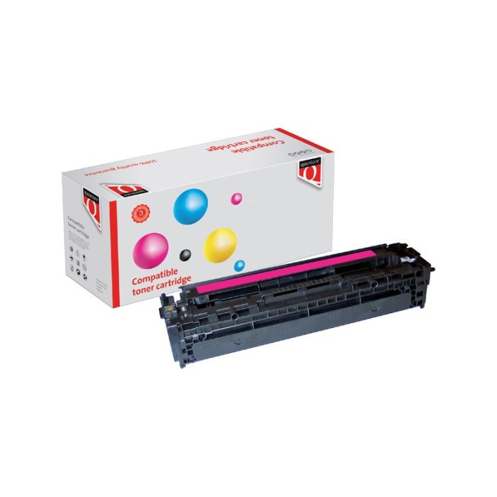 Tonercartridge Quantore Alternatief tbv HP CE323A 128A rood
